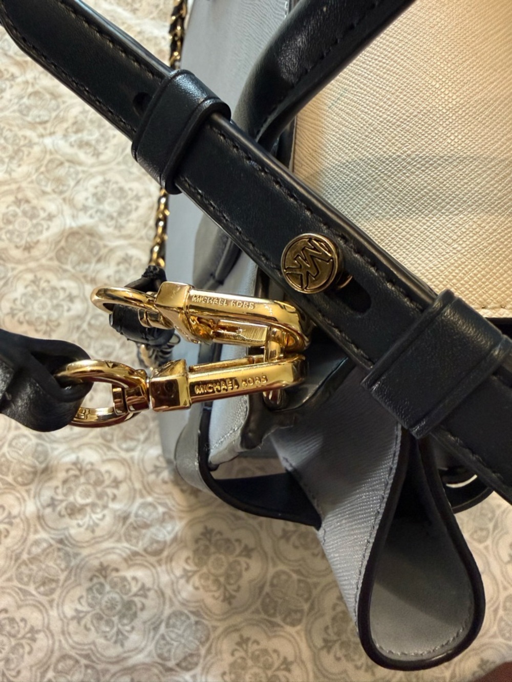 Michael Kors Carmen Flap Belted Satchel - Picture 10 of 16